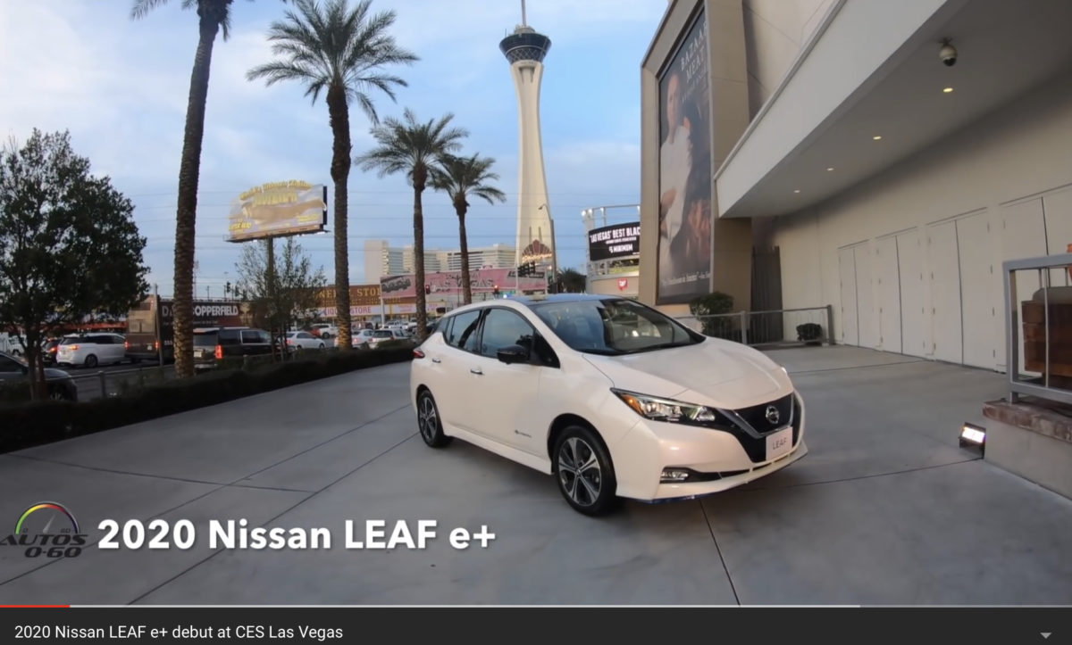 Nissan Leaf e-Plus lanserad på CES 2019. 62 kWh – Svenska priset avslöjat. Ingen aktiv kylning – Video!
