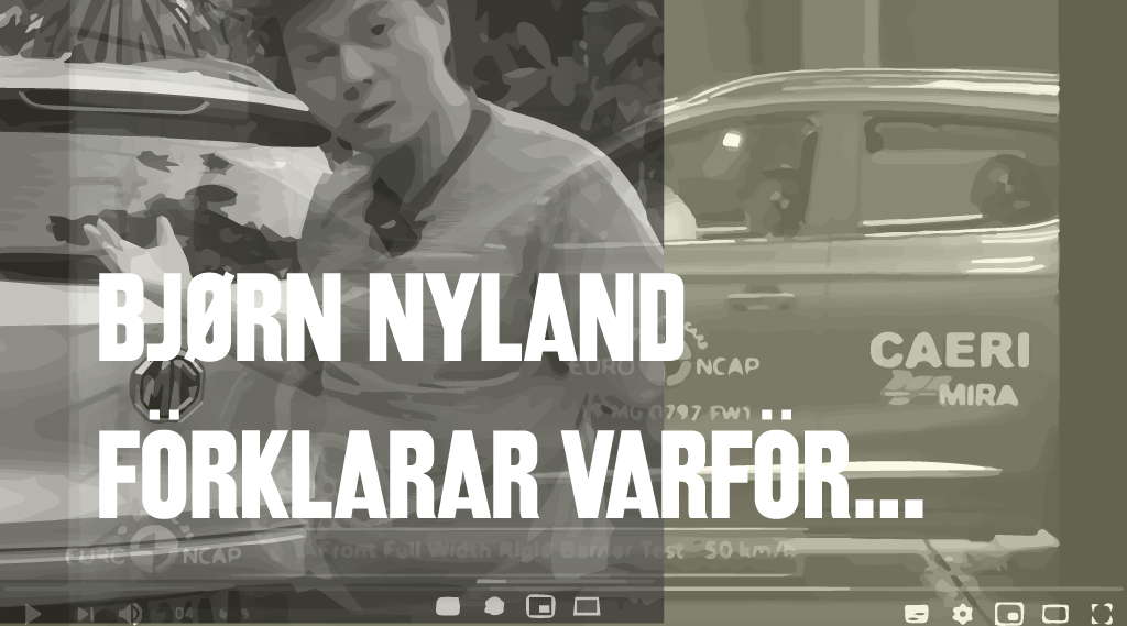 Bjørn Nyland förklarar varför MG ZS EV fick 5 ★★★★★ i Euro NCAP