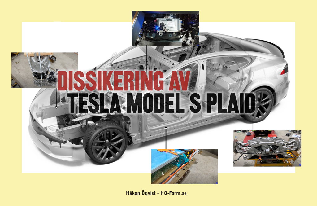Tesla Model S Plaid – dissikerad