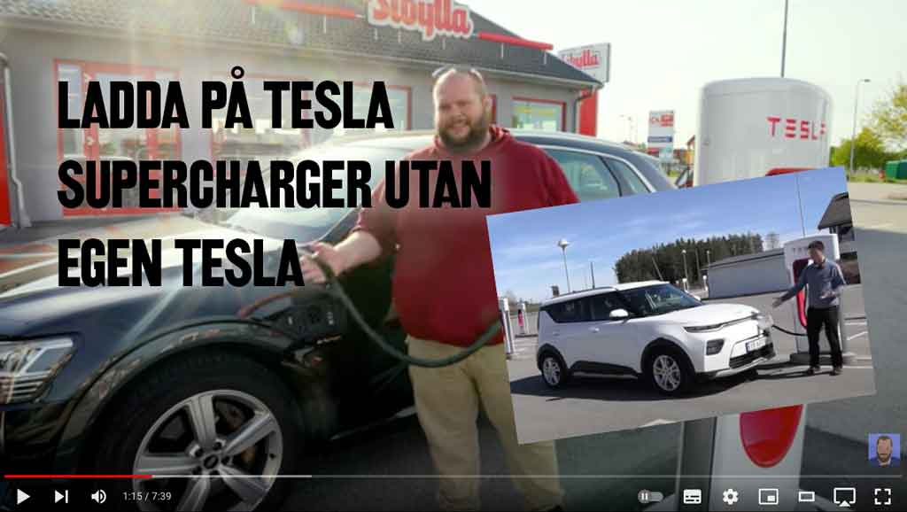 Så laddar du på Tesla Supercharger utan egen Tesla