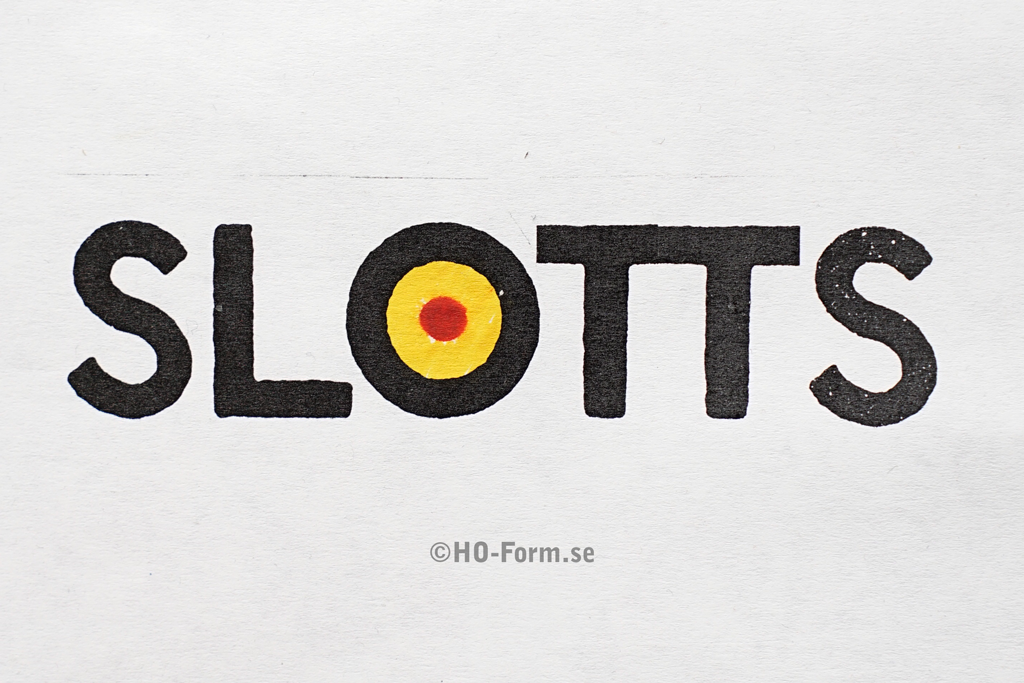 Skissfyndet – SLOTTS logotyp