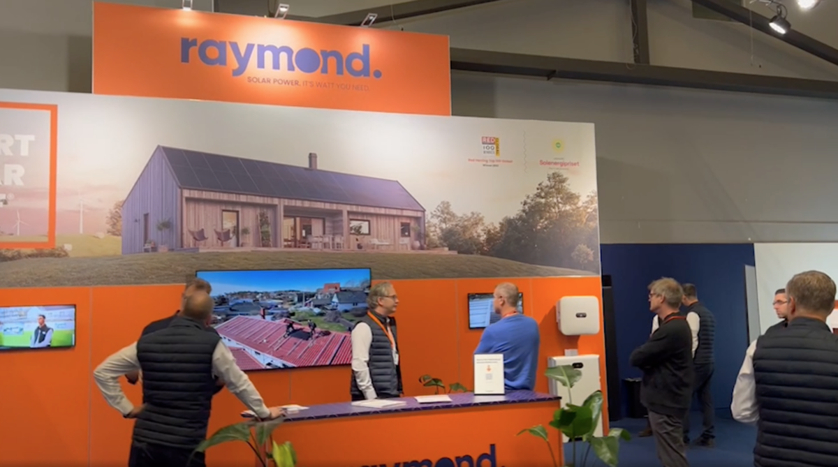 ”Raymond” – fd. Gruppsol ställer ut solcellsprodukter på eCar Expo
