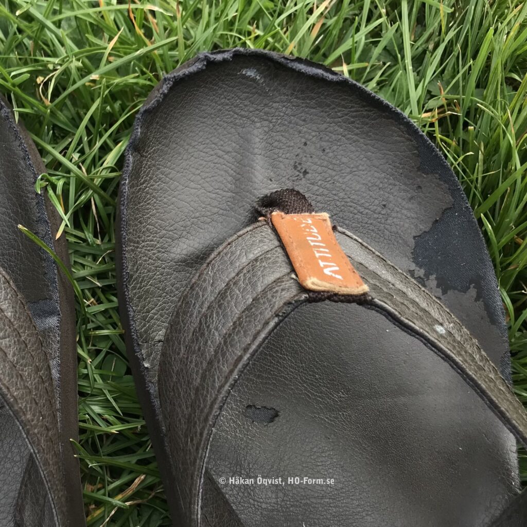 Mikroplaster i mina sandaler