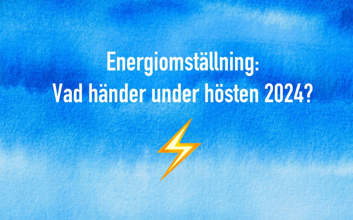 #energiomställning