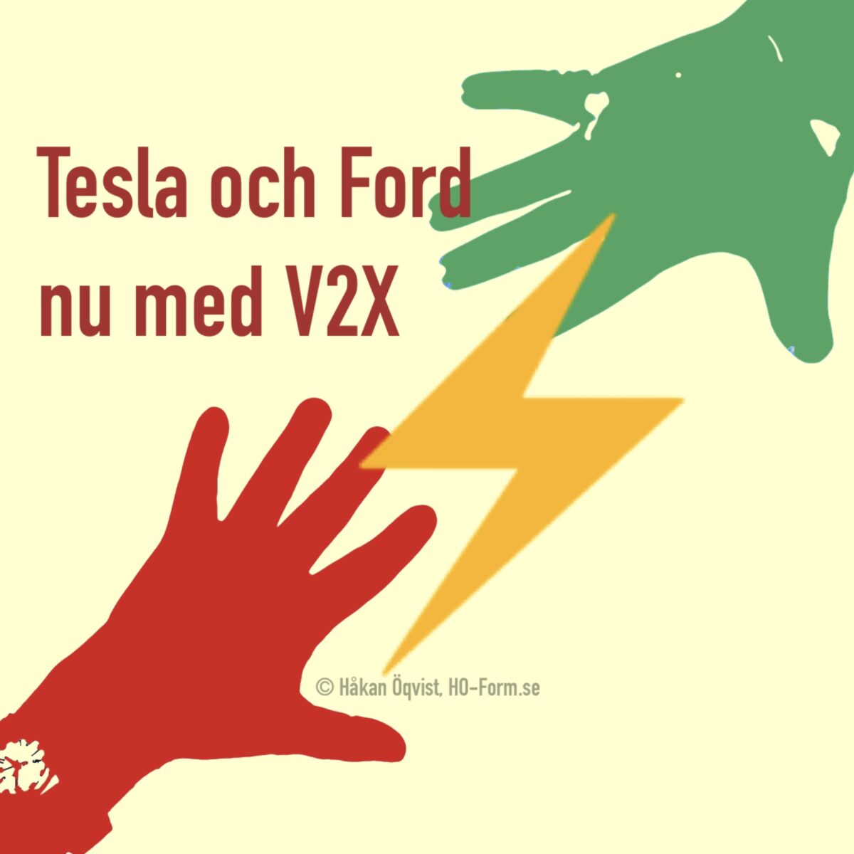 Tesla och Ford får möjlighet till V2X, dubbelriktad laddning 