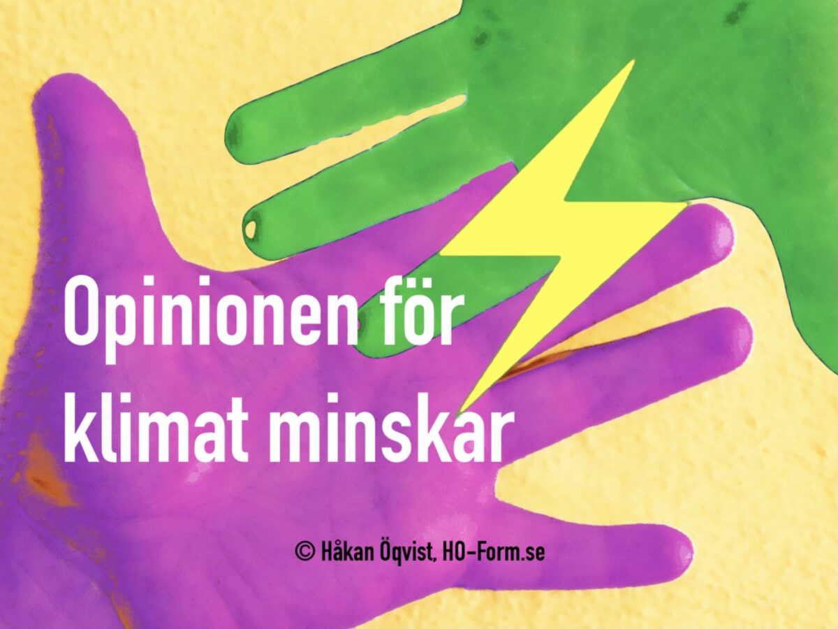 Färre ser klimat som viktigaste valfråga